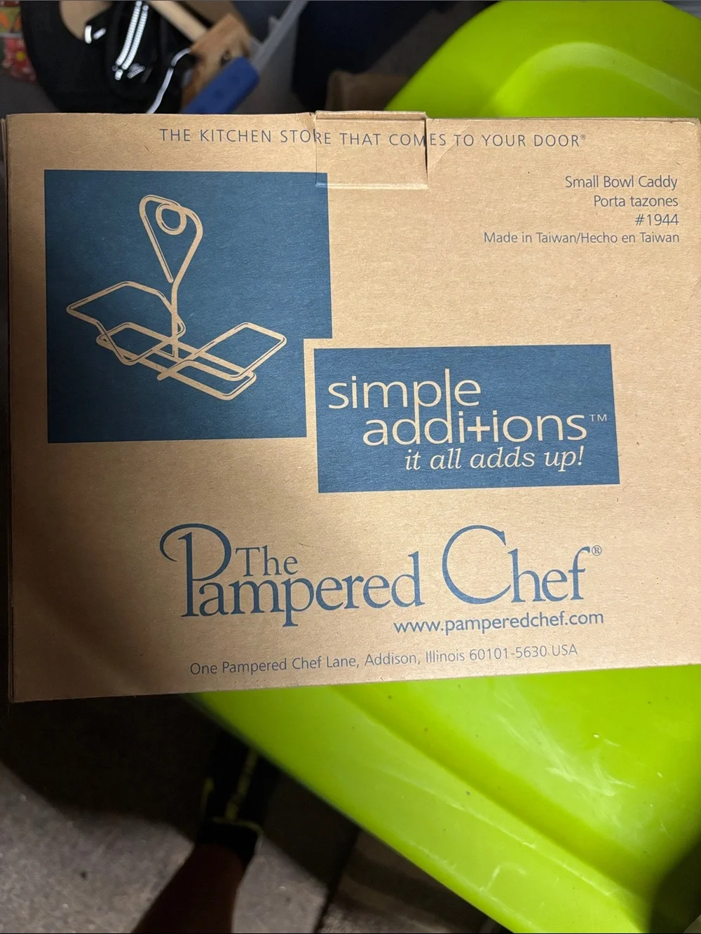 The Pampered Chef Small Bowl Caddy